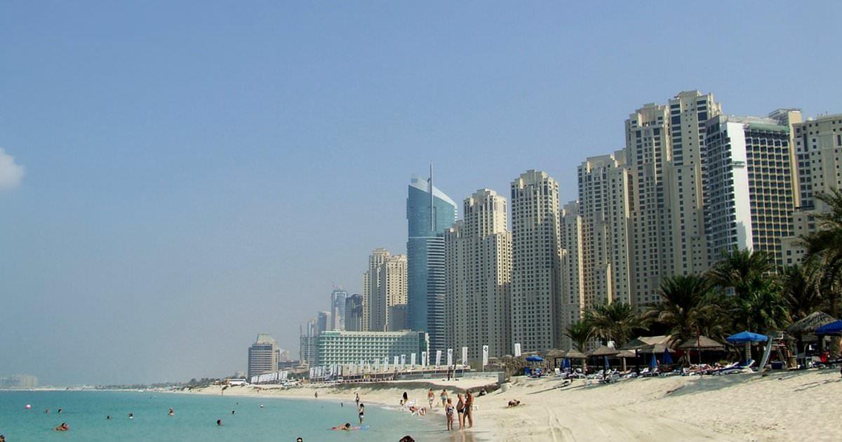The Sky Marina.... Beach Side Apartment Dubai